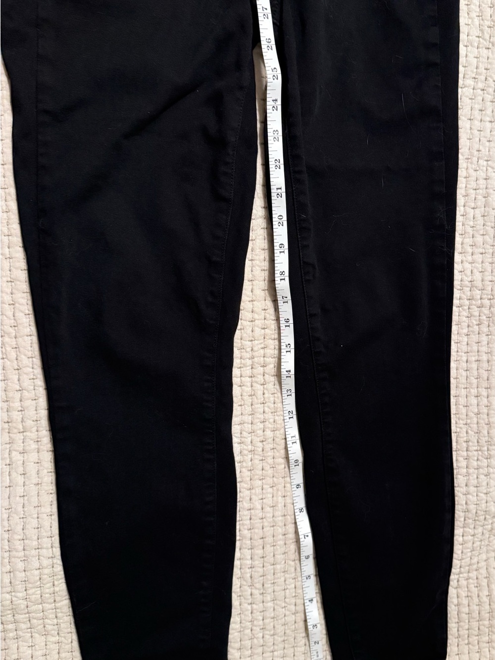 PAIGE Black Skinny Jeans — Classic Slim Fit